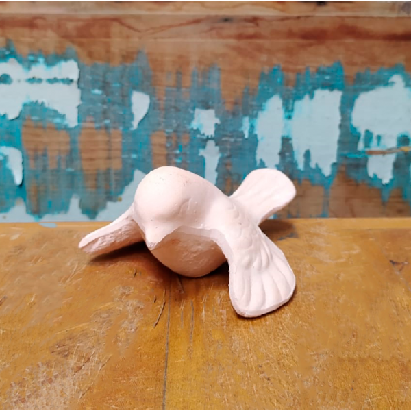 Passarinhos de gesso