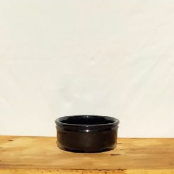 Vaso de bonsai preto nº1 (L19xA8xP19 cm)