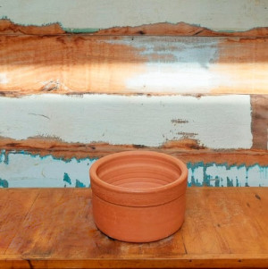 Bacia reta com borda nº 1 (L27xA13xP27 cm)
