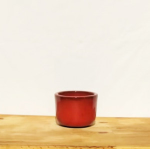 Cachepô morumbi vermelho nº1 (L14xA10xP14 cm)