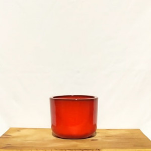 Cachepô morumbi vermelho nº2 (L18xA15xP18 cm)