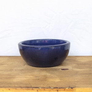 Cuia nº1 esmalt. azul terrestre (L21xA9xP21 cm)