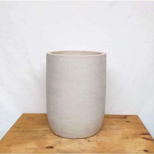 Vaso concreto Pilão Mini (L23xA32xP23 cm)
