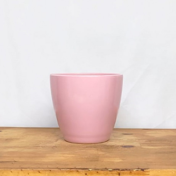 Vaso Genoa rosa M (L16xA15xP16 cm)