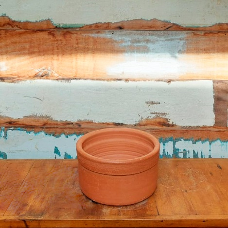 Bacia reta com borda nº 1 (L27xA13xP27 cm)