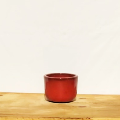 Cachepô morumbi vermelho nº1 (L14xA10xP14 cm)