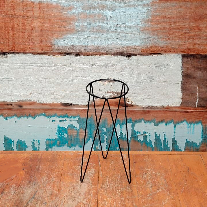 Tripe metal decorativo L11xA26xP11 cm